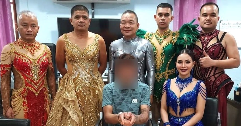 Thai police conducted a special operation to arrest a drug dealer under the guise of a dance show