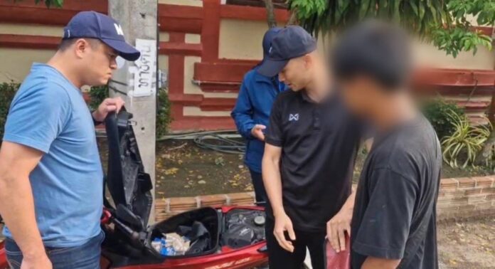 Suspect Pakkin was arrested on May 23 on a road near the village of Chomphu in Saraphi district, Chiang Mai.