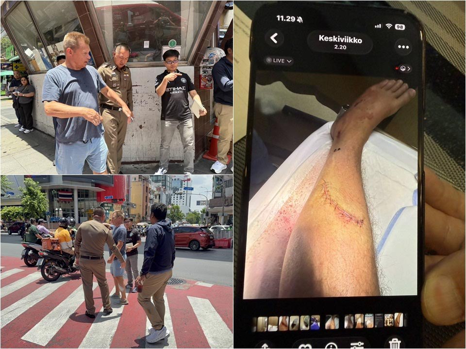 Bangkok police are investigating an incident involving former Formula 1 driver Mika Salo