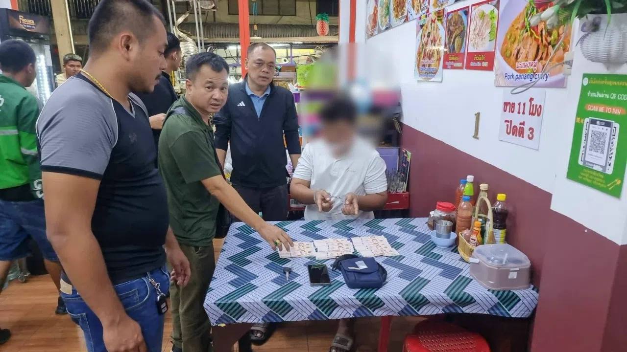 A suspect in the robbery of a tourist from Belgium was detained in Pattaya.